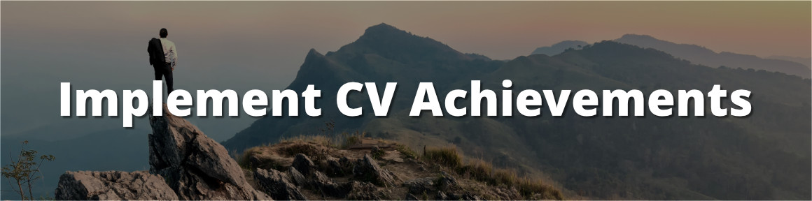 Implement CV achievements