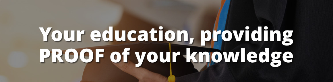 Listing relevant courses in the education description provides evidence of the right knowledge. Your education is all about providing PROOF of your knowledge